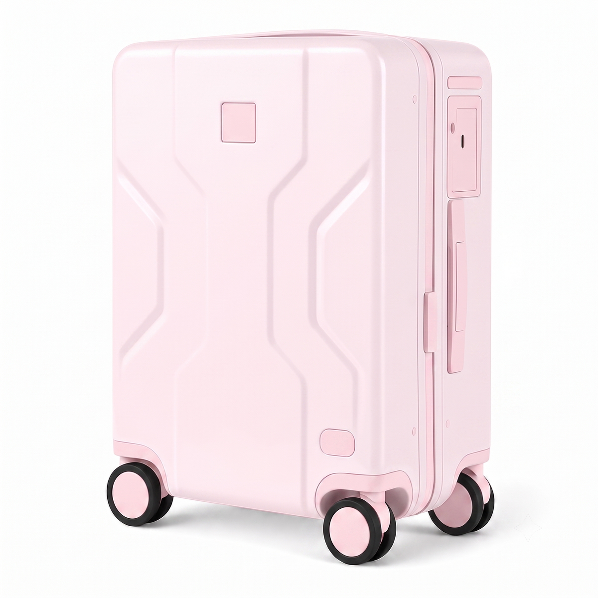Auto-Follow Smart Suitcase – 33L Rideable Carry-On with Remote & App, Removable Power Bank Battery, Airline-Approved, 3-Year Warranty