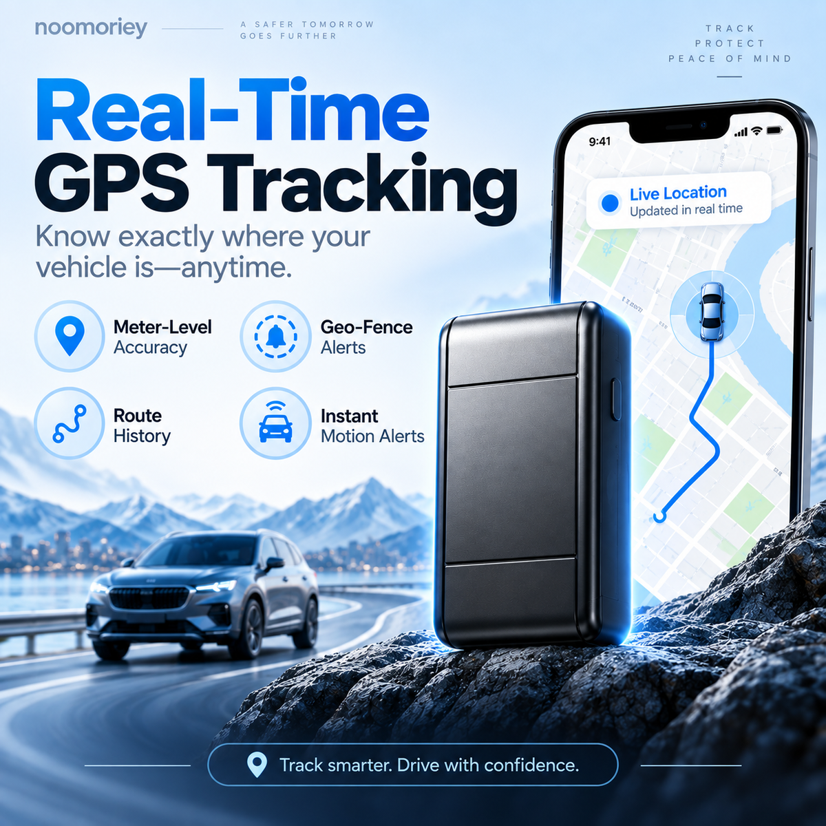 GPS-Fahrzeugortung – Echtzeit-Tracking & Diebstahlschutzgerät