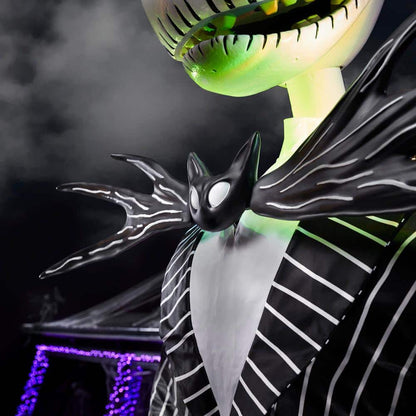 💥 Early-Bird-Halloween-Sale!🔥 Riesiges, bodenbrechendes Skelett mit LCD-Augen und Sound-Effekten als Halloween-Deko