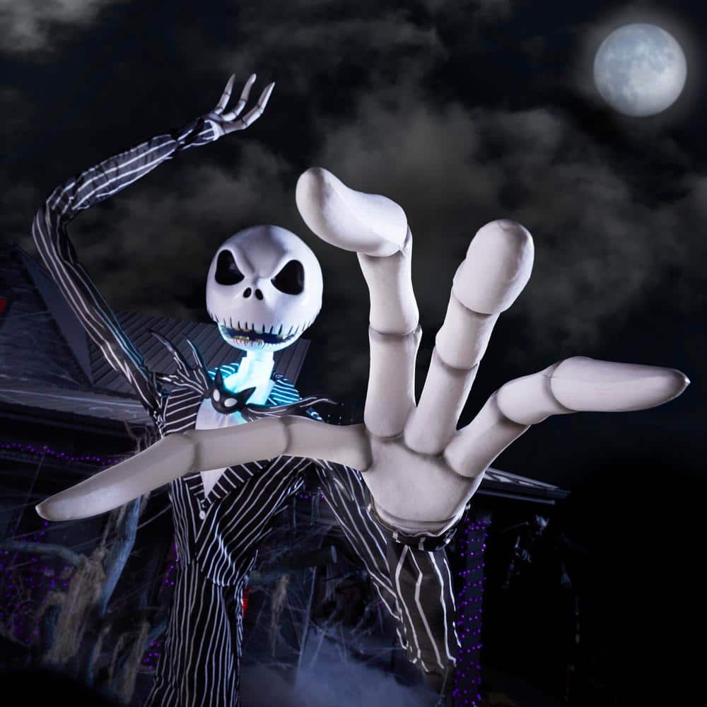 💥 Early-Bird-Halloween-Sale!🔥 Riesiges, bodenbrechendes Skelett mit LCD-Augen und Sound-Effekten als Halloween-Deko